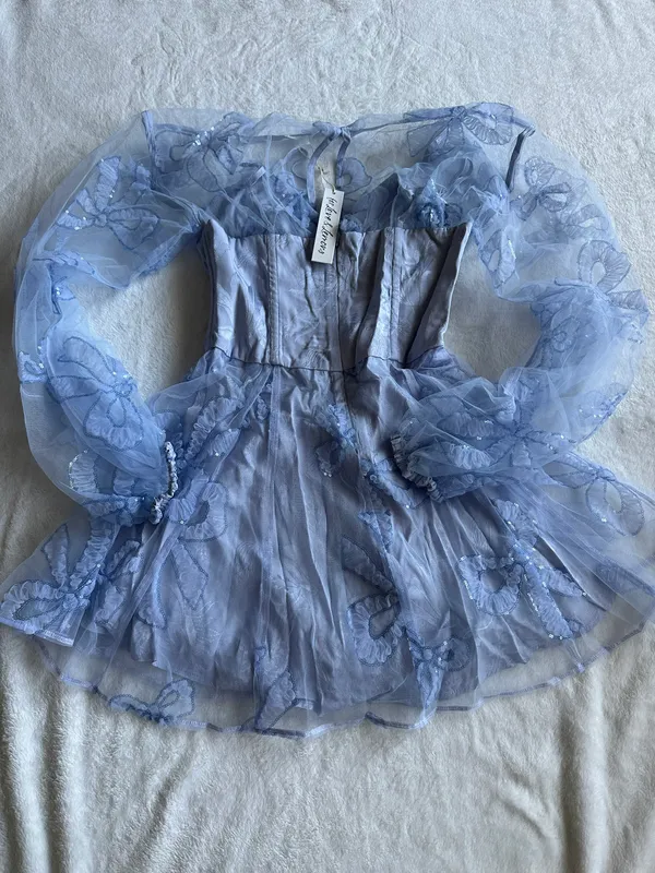 For Love & Lemons Presley Mini Dress - Image 8