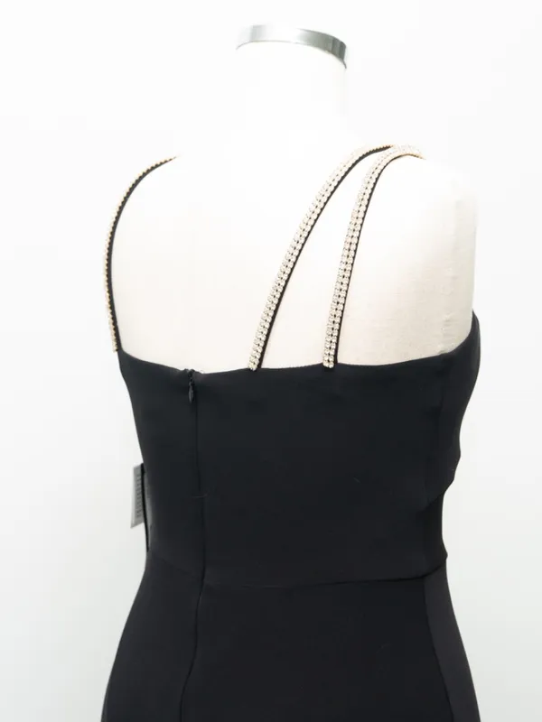 XSCAPE - Asymmetric‎ Rhinestone Strap Gown - Image 13