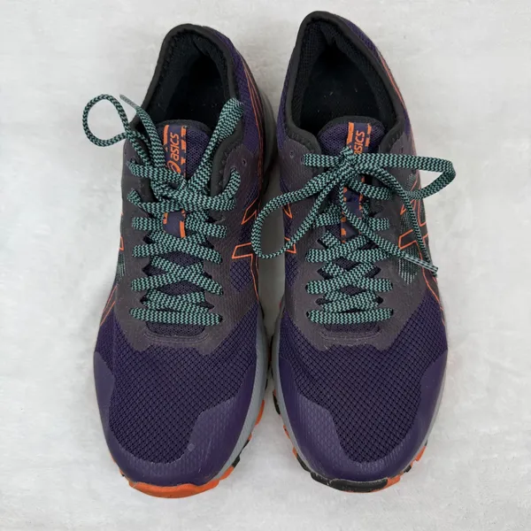 ASICS‎ Gel-Excite Trail Womens Running Shoes Purple Orange 1012B051 Size 10 - Image 3