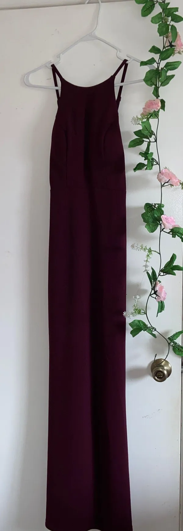 Maroon Formal Dress Red - Image 2
