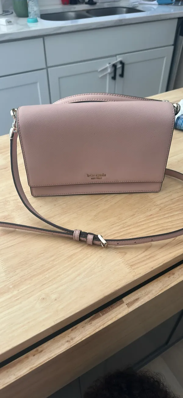 Kate Spade Pink Leather Crossbody - Image 4