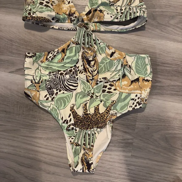 Aerie Large African Animal Monokini - Image 3