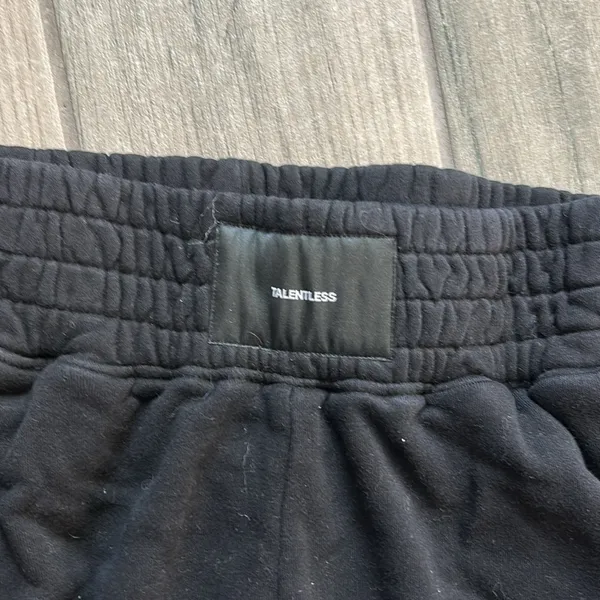Talentless black sweat pants - Image 2