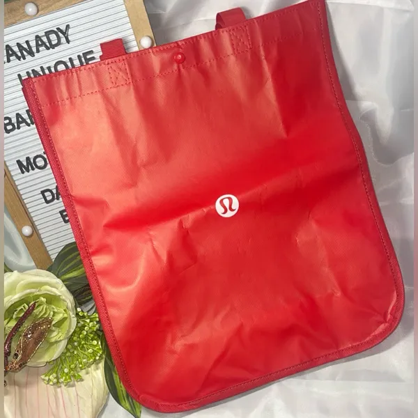 lululemon athletica Red Tote Bag - Image 2
