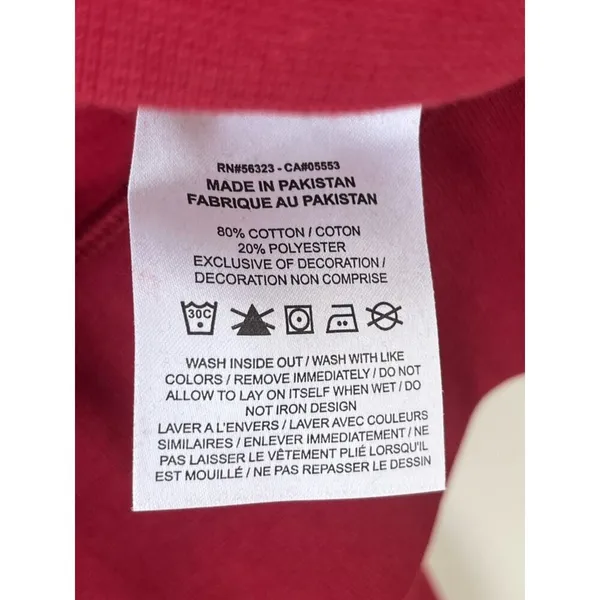 Nike Sportswear oversized Crew-Neck Sweatshirt NEW red - Image 6