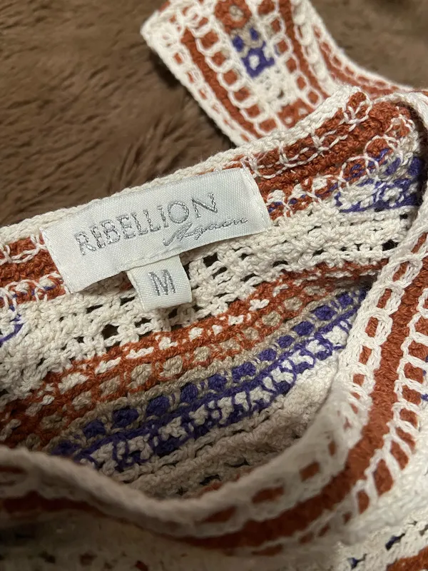 Rebellion Knit Cropped Tank - Image 3
