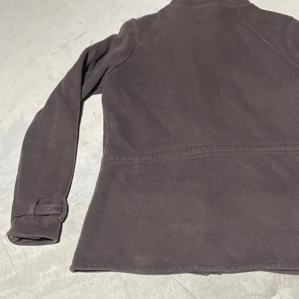 Carhartt Women's WK111 Sherpa Lined Collar Full Zip Jacket Brown SZ Large VTG - Image 12