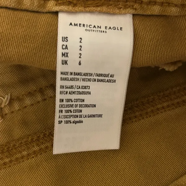 American Eagle Tomgirl Shortie Utility Shorts - Image 7