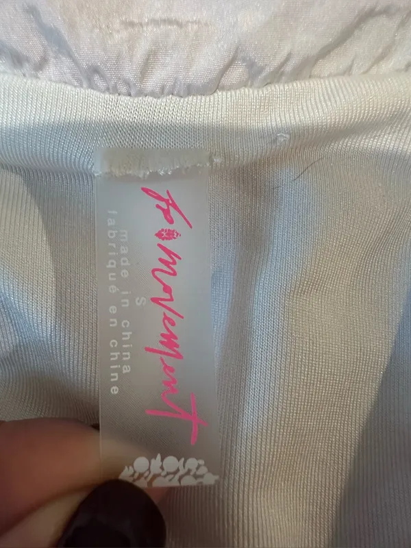 Free People The Way Home Shorts White High-Waist Athletic Shorts, summer cute ✨ - Image 6