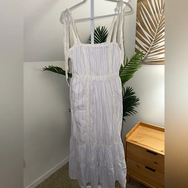 LoveShackFancy Ayala Tiered‎ Midi Dress 6 - Image 8