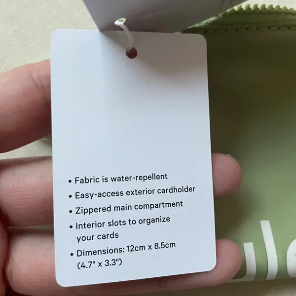 Lululemon Clippable Card Pouch - Edamame Green - Image 10