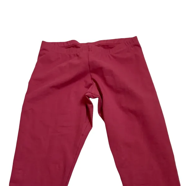 Adidas Womens Tights Yoga Pants Size Small‎ Legacy Red Cotton Blend 26X21 - Image 2