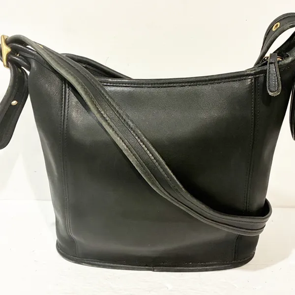 Coach Vintage Black Classic Legacy Shoulder Bag‎ Purse HOC-9816 - Image 6