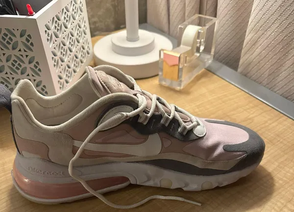 Nike Air Max 270 React Shoes ‘Plum Chalk’ - Image 3