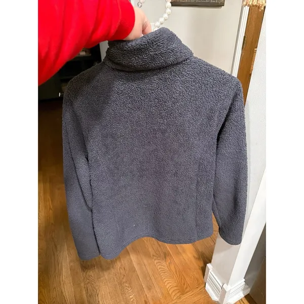 Patagonia Women's Los Gatos 1/4-Zip Fleece‎ blue M - Image 4
