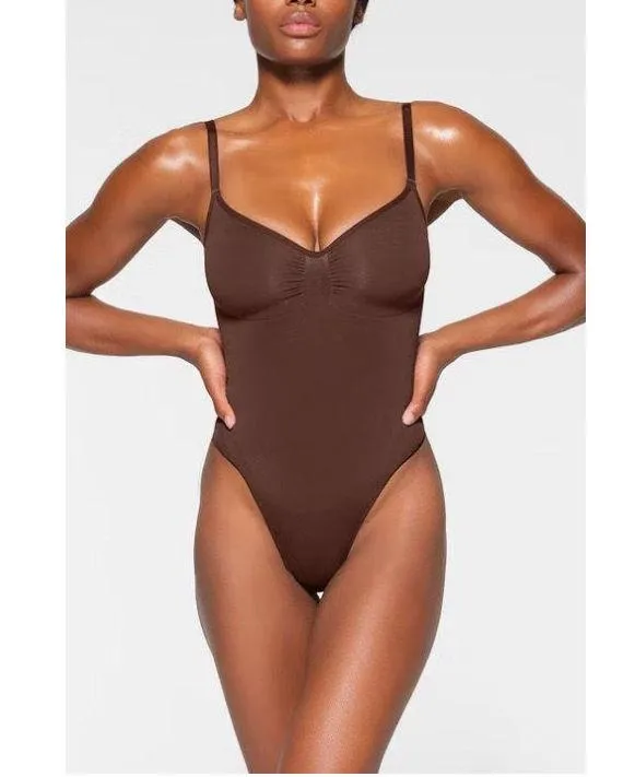 SKIMS Sculpting Thong Bodysuit S - Image 3