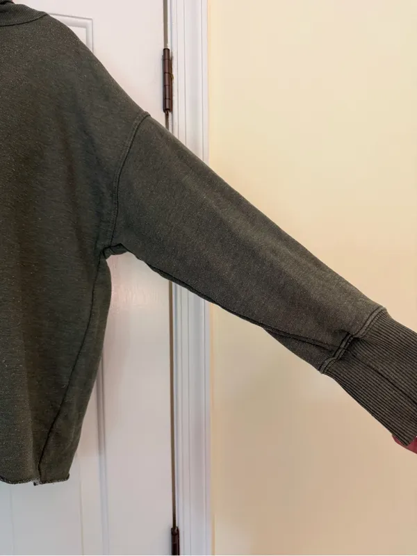 Aerie Oversized Cowl Neck Pullover XS - Image 5