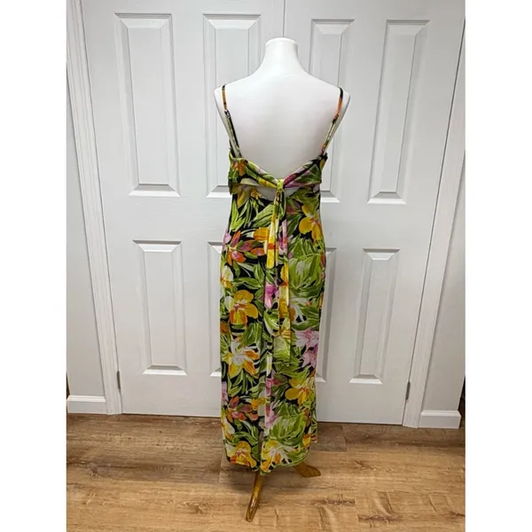 AUW Secret Charm Floral Tropical Print Maxi‎ Dress - Size XL - NEW With Tags. - Image 2