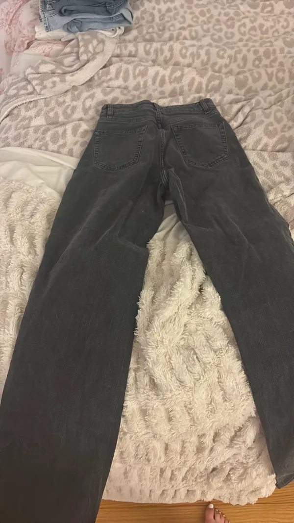 H&M Black Jeans High-Waisted - Image 4
