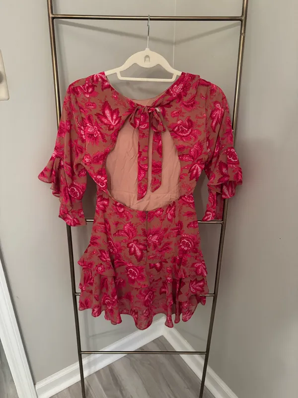 Sundae Muse Floral Dress Pink - Image 3