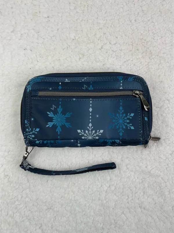 Lug Tram RFID Wristlet Wallet Blue - Image 3
