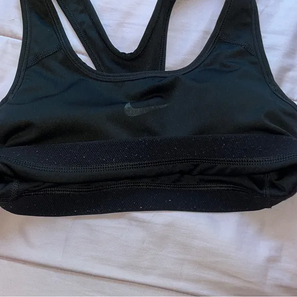 Nike Pro Women's Black Sports Bra - Image 6