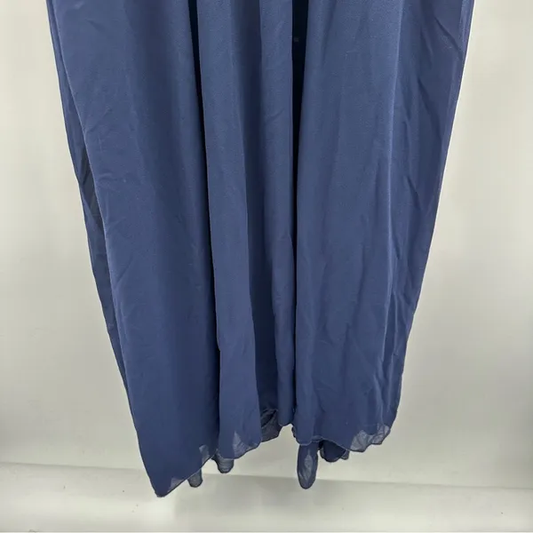 Lulus Air of Romance Navy Blue Sleeveless Formal Maxi Dress‎ Size L - Image 5