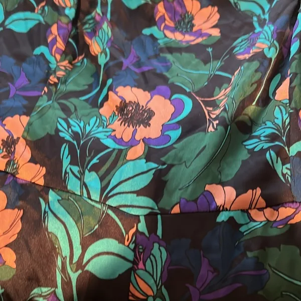 Topshop 70s print jumpsuit nwot size 12 - Image 4