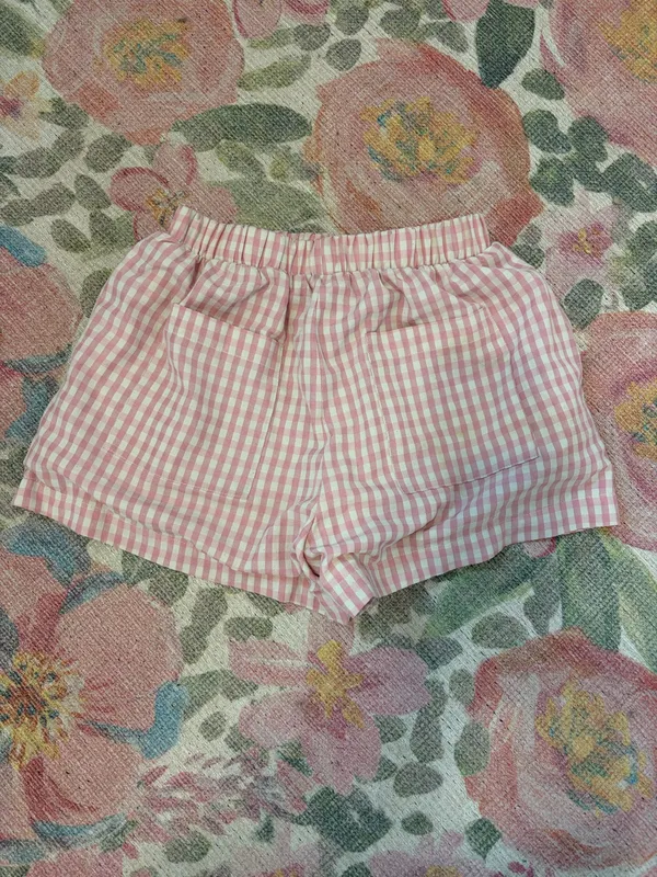 Grey Bandit gingham shorts  - Image 2