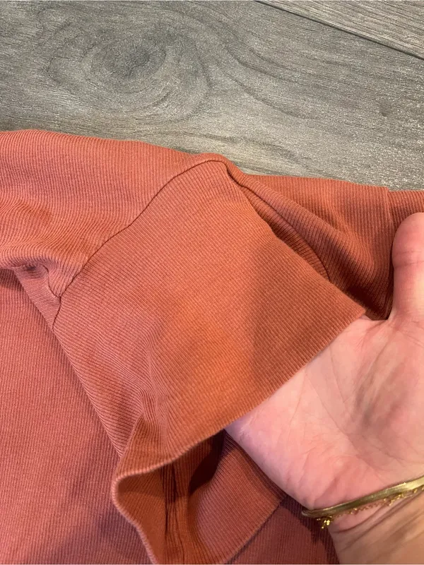tilly’s cropped turtleneck Orange Size M - Image 4