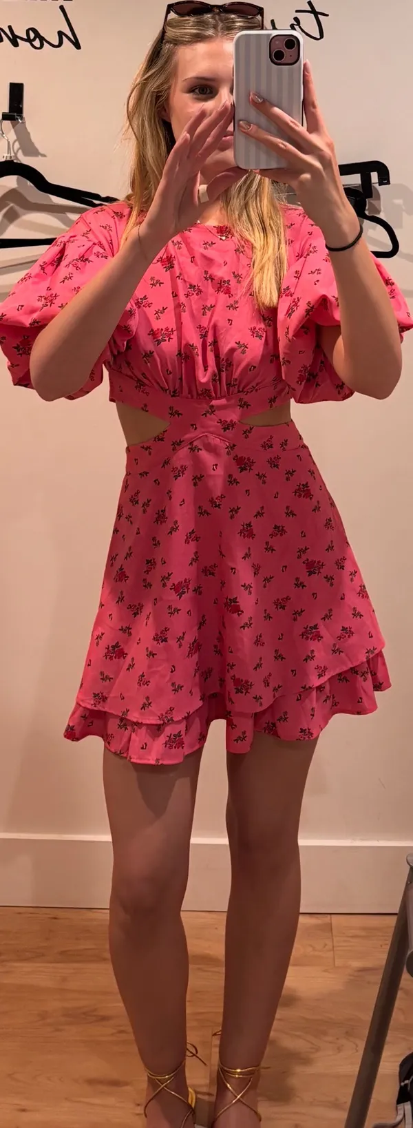 Dress Anthropologie Floral - Image 3