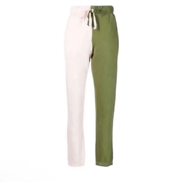 La Detresse Two tone Pale/Pink Sweatpants(Size Medium) - Image 3