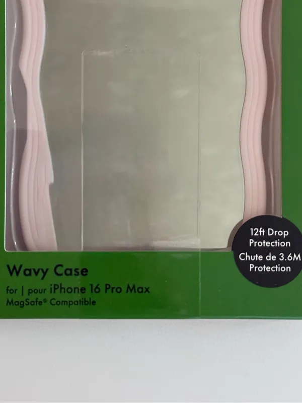 kate spade nwt Pink Trim Wavy Mirror iPhone Case 16 pro max - Image 2