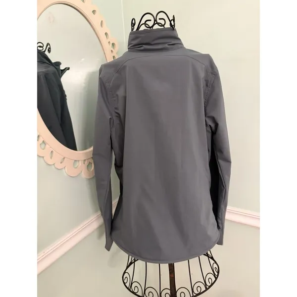 Patagonia W’s All The Free jacket women size Medium Gray turquoise‎ - Image 4