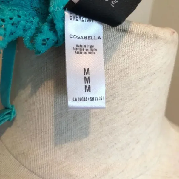 Cosabella Teal Ever Soft Bra M - Image 8