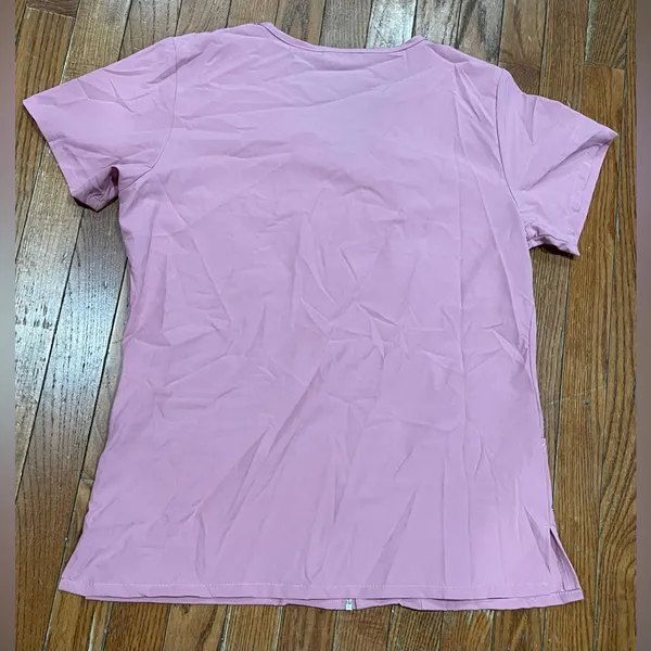 4 Flex
Soft Mauve Short Sleeve Tee Pink Size M - Image 2