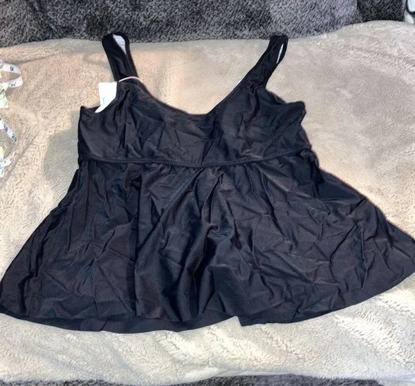 NWT Beachsissi Ruffle Hem Tankini Set, XL - Image 3