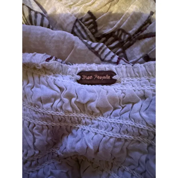 Free People Morning Sun Set Women's Small Floral‎ Skirt Top Boho Festival - Image 13