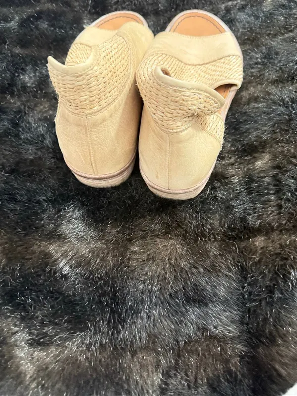 Free people Mont Blanc leather sandals size 38 7.5 shoes - Image 4