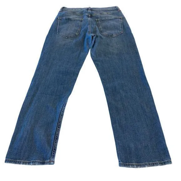 Zara The Slim Cropped‎ Jeans Size 10 - Image 6