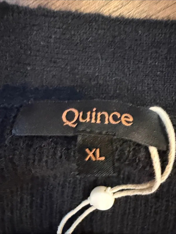 Quince Baby Alpaca-Wool Cropped Cardigan Size XL NWT - C30-127 - Image 2
