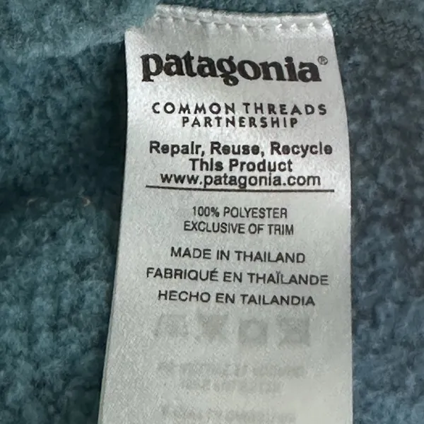 Patagonia Better Sweater 1/4 Zip Pullover Fleece Jacket‎ Outdoor Women's Medium - Image 8