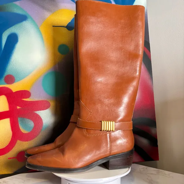 Vince Camuto Women's MELISE Knee High Brown Boot Size 7.5 - Image 2