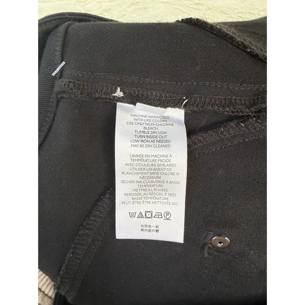 Anthropologie‎ Black High Rise Skinny Jeans Double Button Trousers Size 28 NEW - Image 7