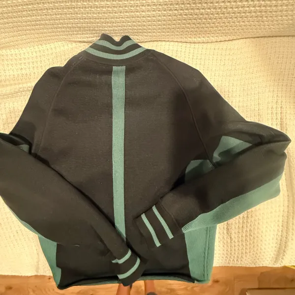 Alexander Wang WOMENS Black and Green Sweater small size - Image 8