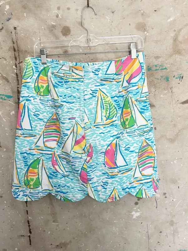Lilly Pulitzer Lynnie Skirt in You Gotta Regatta - Image 3