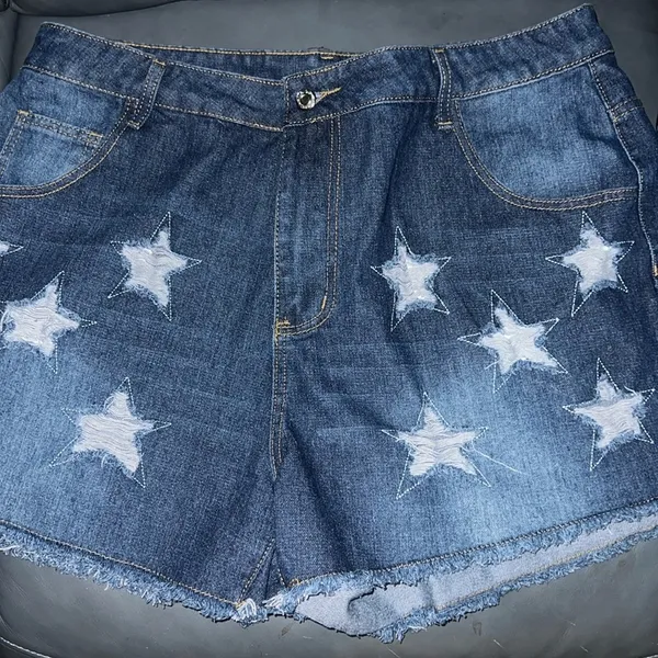 Shein Curve Size Oxl Women'S Spring/Summer Shorts - Image 2