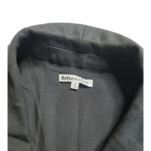 Reformation Oakley Black Vest Size: 4 - Image 4