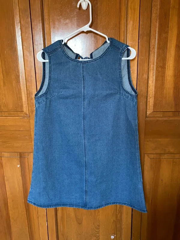 SheIn Denim Shift Mini Dress - Image 2