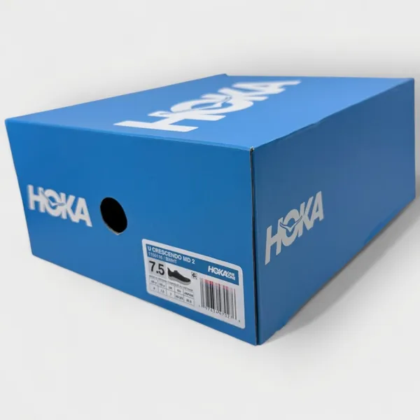 HOKA Crescendo MD 2 Track Spikes Black/White Men 7.5/Women 9 Style 1155116 - Image 16